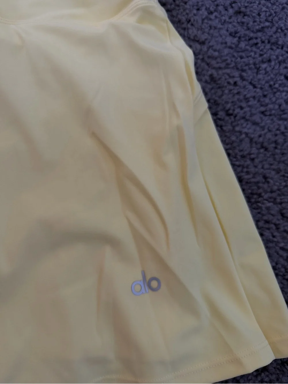 ALO Yoga Women's Yellow pastel Tennis Set